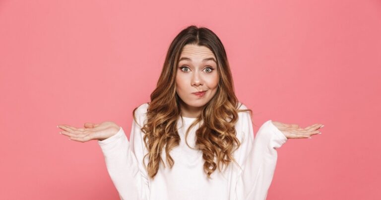 אישה מבולבלת